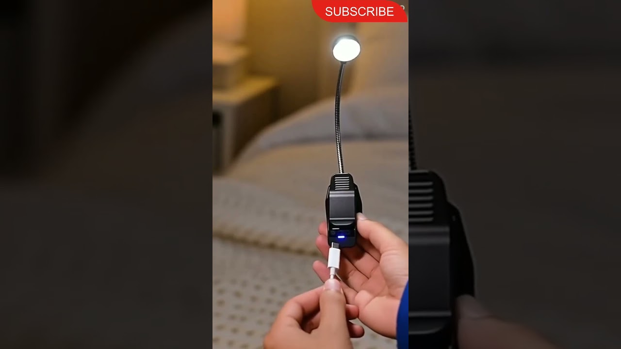 🤯 This Tiny Clip-On Book Light Will Change Night Reading Forever!