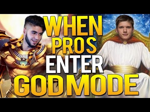 CS:GO - WHEN PRO PLAYERS ENTER GODMODE!(Crazy Vac shots, EPIC ACES)