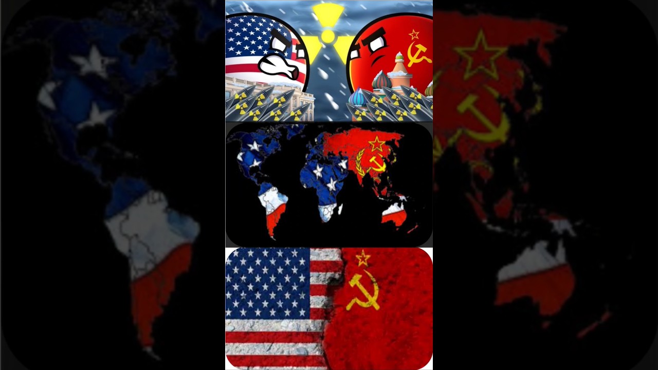 The cold war: A battle of superpowers #coldwar #history #usa #usa #russia #viralshort
