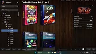 C64 Dreams - An Awesome Curated System #c64dreams #emulator #frontend