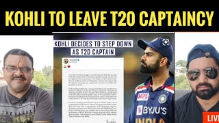 Breaking : Virat Kohli To Quit T20I Captaincy afte