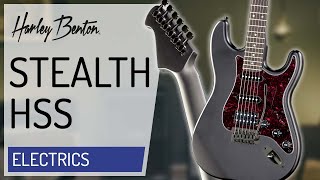 Video thumbnail for Harley Benton - ST-20HSS SBK - Stealth Tones - by Harley Benton