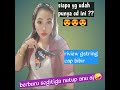 Sensasi Pake Celana Dalam Gstring Tali