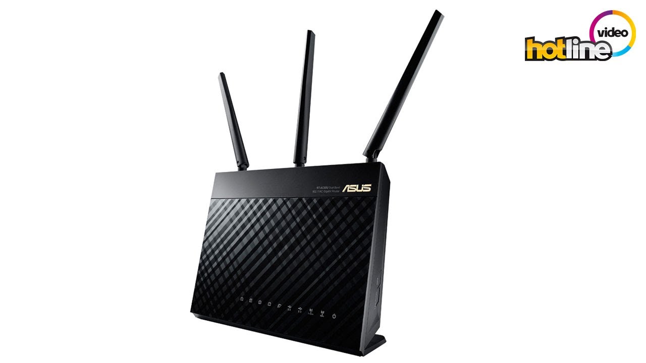 Wi-Fi роутер Asus RT-AC68U, черный
