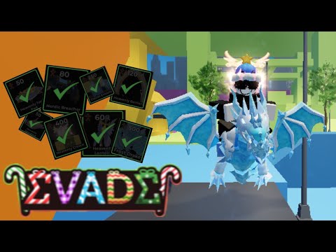 Evade Winter Holiday 2025 Event Pass FULL Showcase! (Roblox)