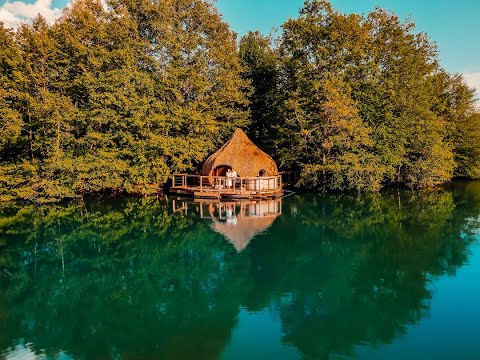 Palafitta sul Lago Coucoo Cabanes