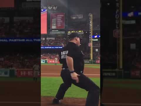 Houston Astros’ Dancing Security Gaurd🔥#shorts