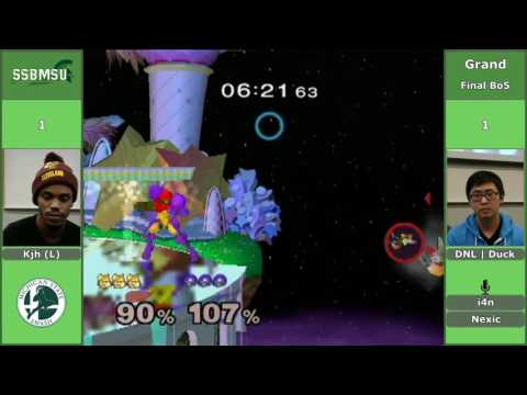 SSBMSU 2 - Duck (Samus) vs KJH (Fox) - GF