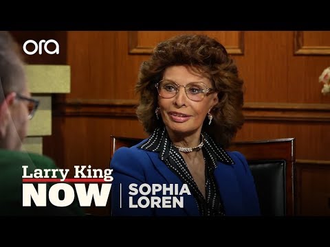 Sophia Loren Discusses Memoir, Clark Gable and More with Larry King Now
