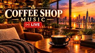 ☕ LIVE Coffee Shop Music | Cozy Morning Café Vibes, Relaxing Pop & Brunch Songs