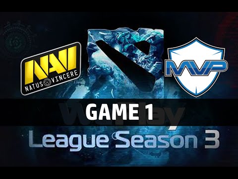 Navi vs MVP Pheonix Game 1 - Dota 2 WePlay League Season 3