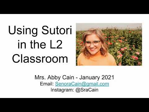Sutori for Language Learning