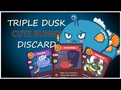 Triple Cute Bunny Discard Meta | How does TERROR CHOMP / CUTE BUNNY work - Axie Infinity