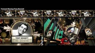 Tony Bennett a tribute at Fremont Street Experience