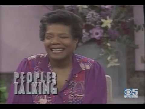 Maya Angelou Apologizes To Kim Watts on People Are Talking