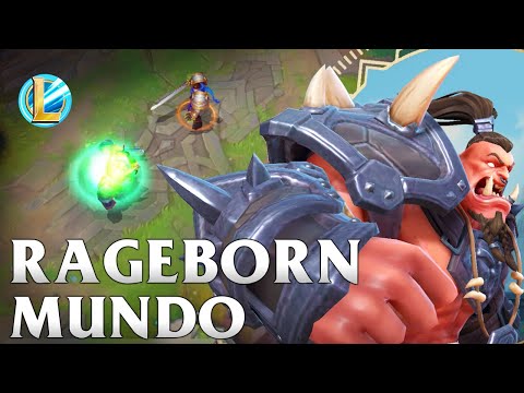 Rageborn Mundo Skin Spotlight - WILD RIFT
