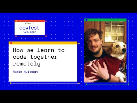 How we learn to code together remotely - Ramón Huidobro