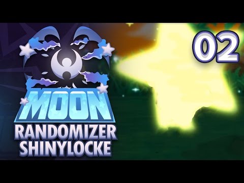 AND OUR FIRST SHINY IS...!? Pokemon Moon Randomizer Shinylocke Let's Play w/CBAD | Episode 2
