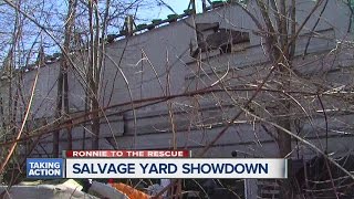 Salvage yard showdown