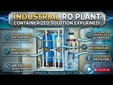Compact Industrial Ro Plant