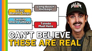 Crazy Team Names Bracket