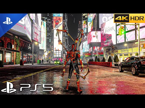 (PS5)Spider-Man Remastered | Ultra Ray-Tracing Graphics Gameplay [4K 60FPS HDR]