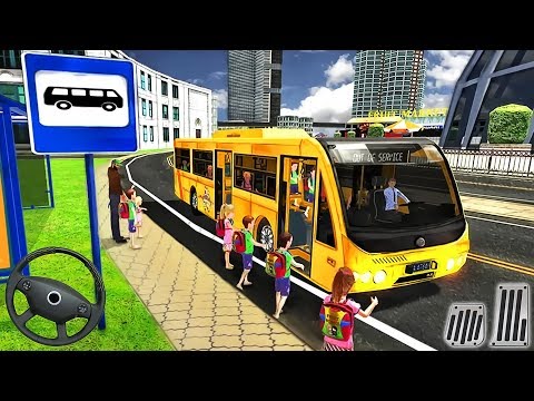 City High School Bus 2018 - Driving Simulator PRO - Android GamePlay