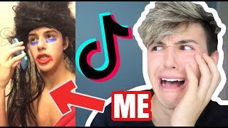 REACTING TO MY OLD TIK TOKS!  *CRINGY*