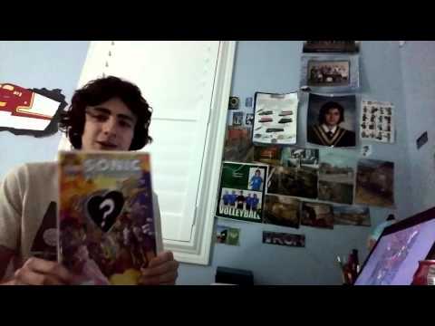 Sonic comics unboxing
