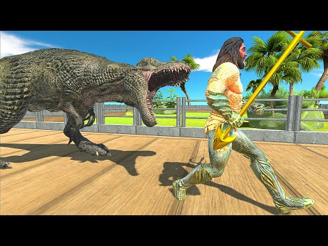 AQUAMAN OASIS DEATH RUN - Animal Revolt Battle Simulator
