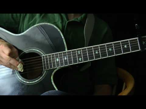 1952 Vincent Black Lightning Guitar Lesson - Simplest Version - The Travis Picking Guitar Series