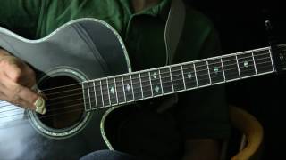 1952 Vincent Black Lightning Guitar Lesson - Simplest Version - The Travis Picking Guitar Series