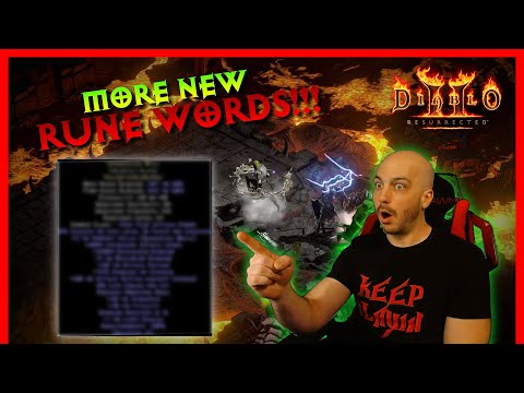 Diablo 2 Resurrected - New Rune word Announced!!! Season 1, Unbending Will