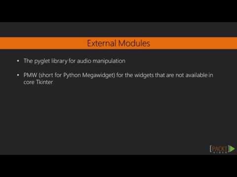Tkinter GUI Application Development Projects External Library Requirements | packtpub com