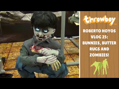 Roberto Hoyos Vlog 25 - Bunnies, Butter Rugs & Zombies (VEDA 27)