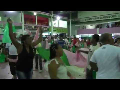 O TREM DO SAMBA 35F ENTRANDO-CONCORRENTE MANGUEIRA 2013