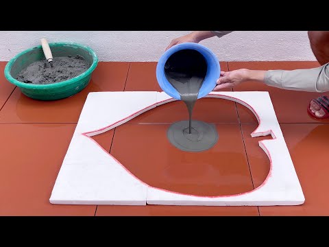 Unique Creations For Beautiful Cement Coffee Table - Cement Craft Ideas For Room Decoration