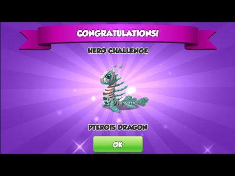 Have You Got Pterois Dragon | Finished Hero Challenge | Dragon Mania Legends