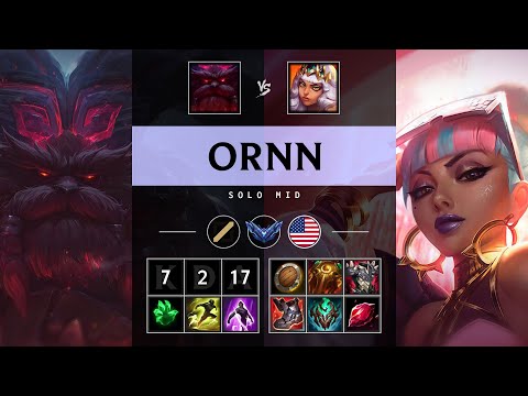 Ornn Mid vs Qiyana - NA Diamond Patch 25.06