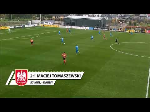 22.10.2022: LKS Goczałkowice-Zdrój - Ślęza Wrocław 2:1: gole
