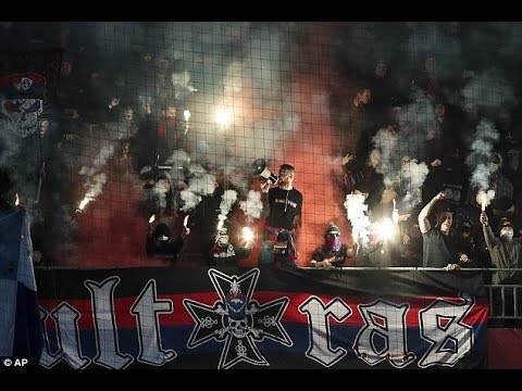 Hooligans fight / CSKA moscow Vs Zenit / 04.03.2017 / Fights on the stands ( Russian )