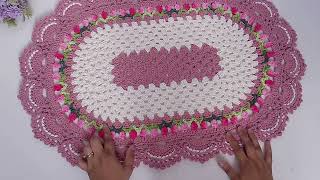 Tapete de Crochê Modelo Cláudia – Será que é fácil de fazer?