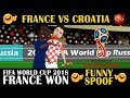France Vs Croatia 4-2 FIFA World Cup 2018 Final Funny Spoof Video , All Goals & Highlights