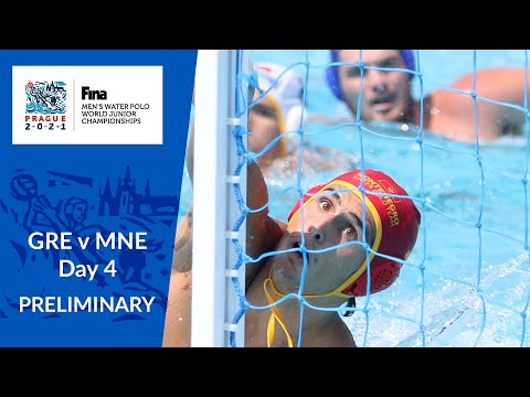 Re-LIVE | GRE v MNE - Day 4 - FINA World Men's Junior Water Polo Championships 2021
