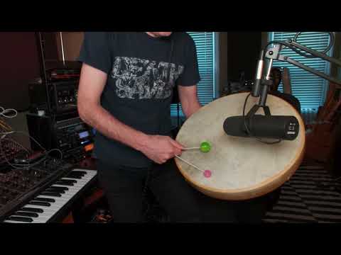Leviathan Sounds with Friction Mallets and Frame Drum