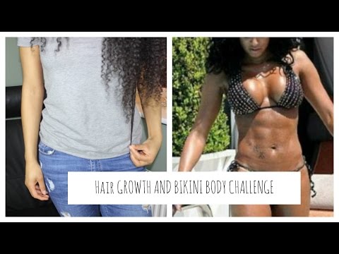 Hair growth and bikini body challenge 2016 Video