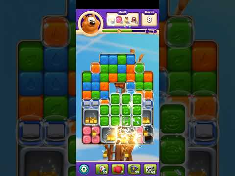 Toonblast Level 8412. Super Hard. No Boosters.