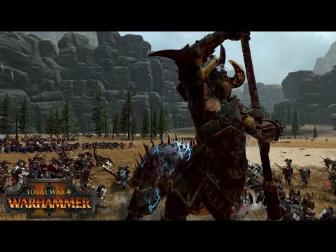 LOUEN VS KHOLEK - Bretonnia vs Chaos - Total War: Warhammer 2 Online Battle