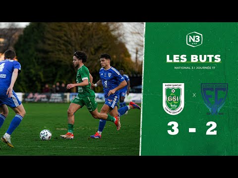 LES BUTS - J17 NATIONAL 3 I GSI Pontivy - FC Saint-Lô Manche (3-2)