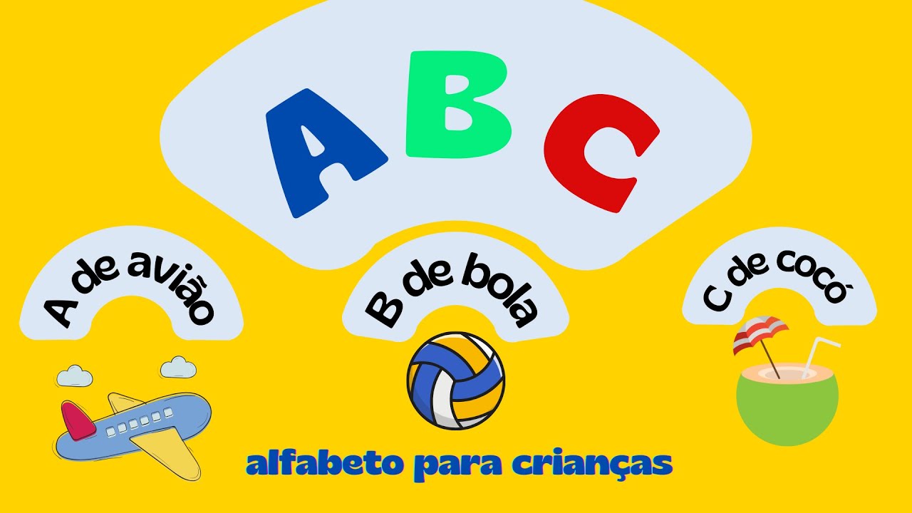 ABC alfabeto para crianças